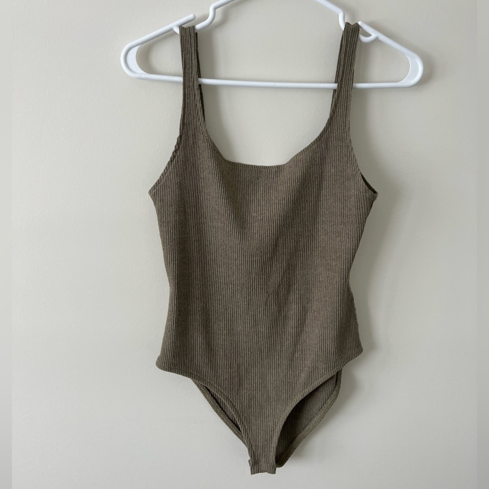 Ribbed Bodysuit